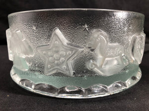 Christmas Covered Candy Dish
